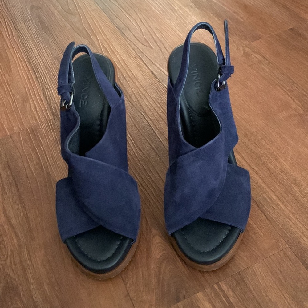 Vince - Helena wooden heel sandal